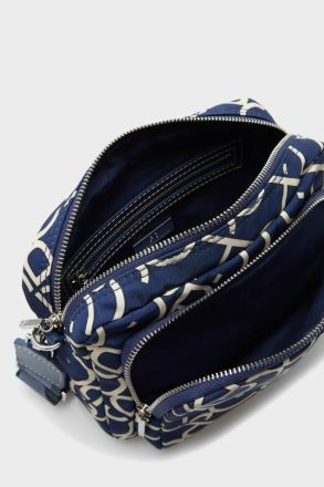 Crossbody Bags Women Nylon Crossbody Bag Purificacion Garci Navy - Image 3