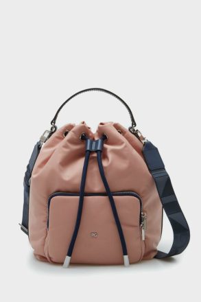 Crossbody Bags Women Peony Nylon Crossbody Bucket Bag Purificacion Garci