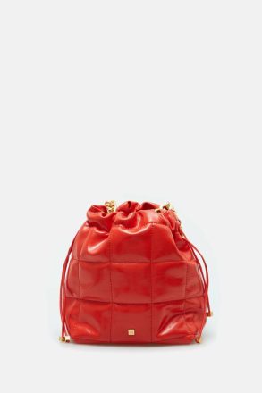 Crossbody Bags Women Purificacion Garci Homenaje Acolchado Bucket Bag Mandarine - Image 4