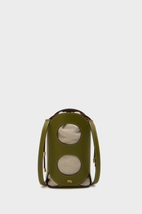 Crossbody Bags Women Purificacion Garci Ocho Bucket Bag Light Khaki Green