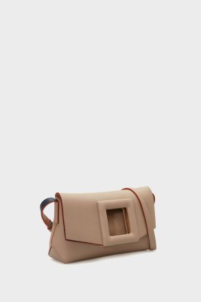 Crossbody Bags Women Purificacion Garci Taupe Marco Crossbody Bag - Image 2