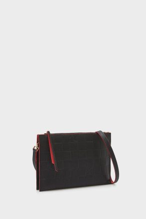 Crossbody Bags Women Tandem Cross Body Bag Black/Red Purificacion Garci - Image 2
