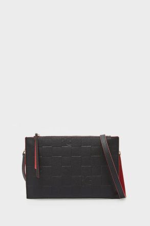 Crossbody Bags Women Tandem Cross Body Bag Black/Red Purificacion Garci