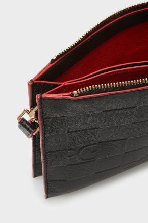 Crossbody Bags Women Tandem Cross Body Bag Black/Red Purificacion Garci - Image 4