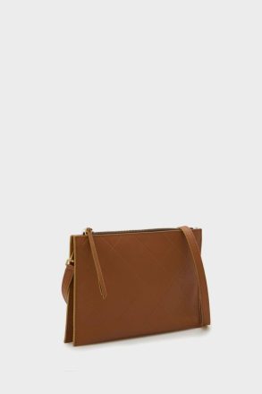 Crossbody Bags Women Toffee Purificacion Garci Tándem Crossbody Bag - Image 2