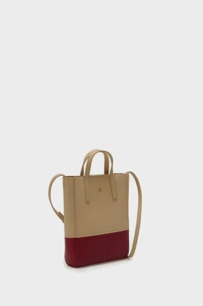 Crossbody Bags Women Two-Tone Purificacion Garci Twin Shoulder Bag - Image 2