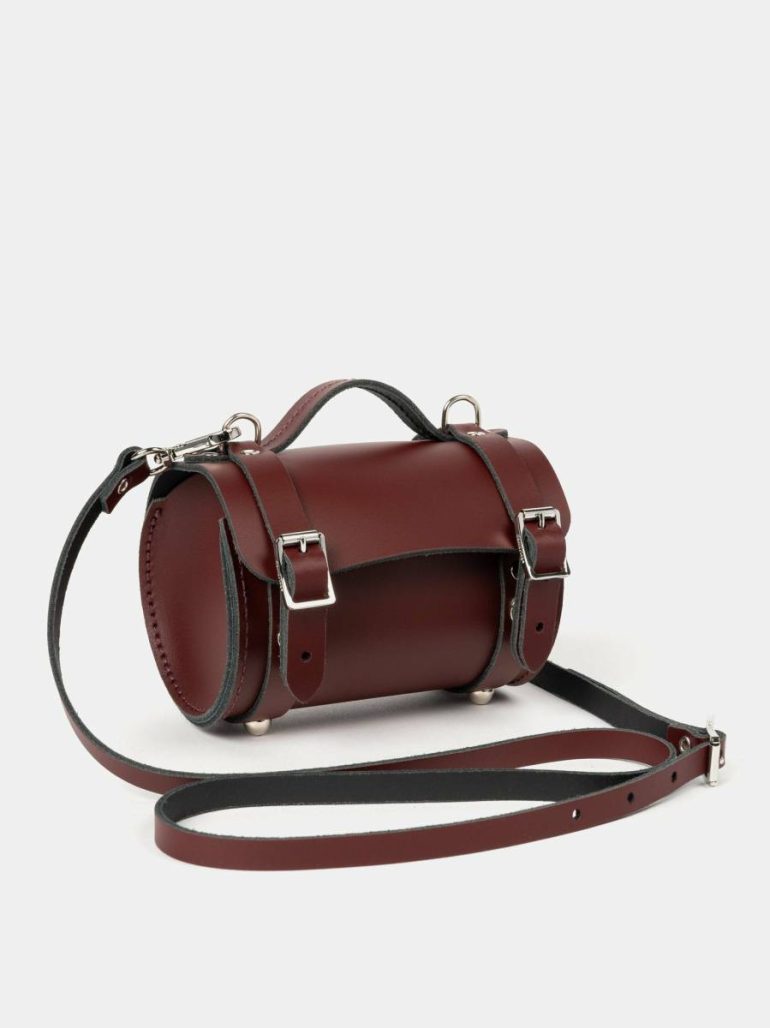 Crossbody Cambridge Satchel The Micro Bowls Bag - Oxblood Women - Image 2