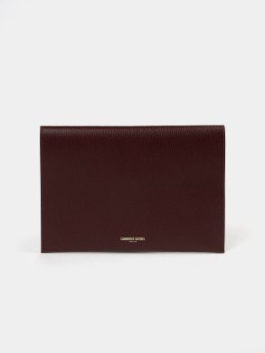 Crossbody Cambridge Satchel Women The Leather Case - Oxblood Celtic Grain - Image 2