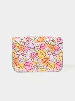 Crossbody Cambridge Satchel Women The Little One - Love Hearts Print - Image 3