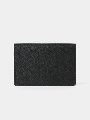 Crossbody The Double Credit Card Holder - Black With Tartan Madras Grain Cambridge Satchel Women - Image 3