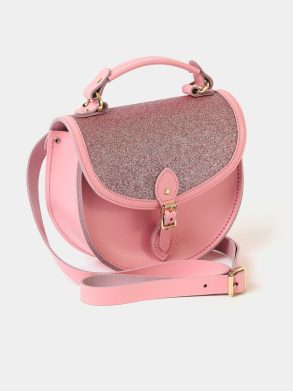 Crossbody The Isla - Popular Pink Celtic With Pink Glitter Cambridge Satchel Women - Image 4