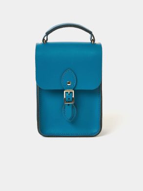 Crossbody The Mini Binocular Bag - Shiz Blue Cambridge Satchel Women