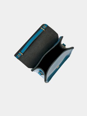 Crossbody The Mini Binocular Bag - Shiz Blue Cambridge Satchel Women - Image 5