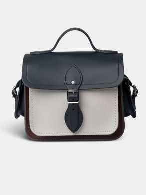 Crossbody The Traveller -Clay, Oxblood & Navy Cambridge Satchel Women