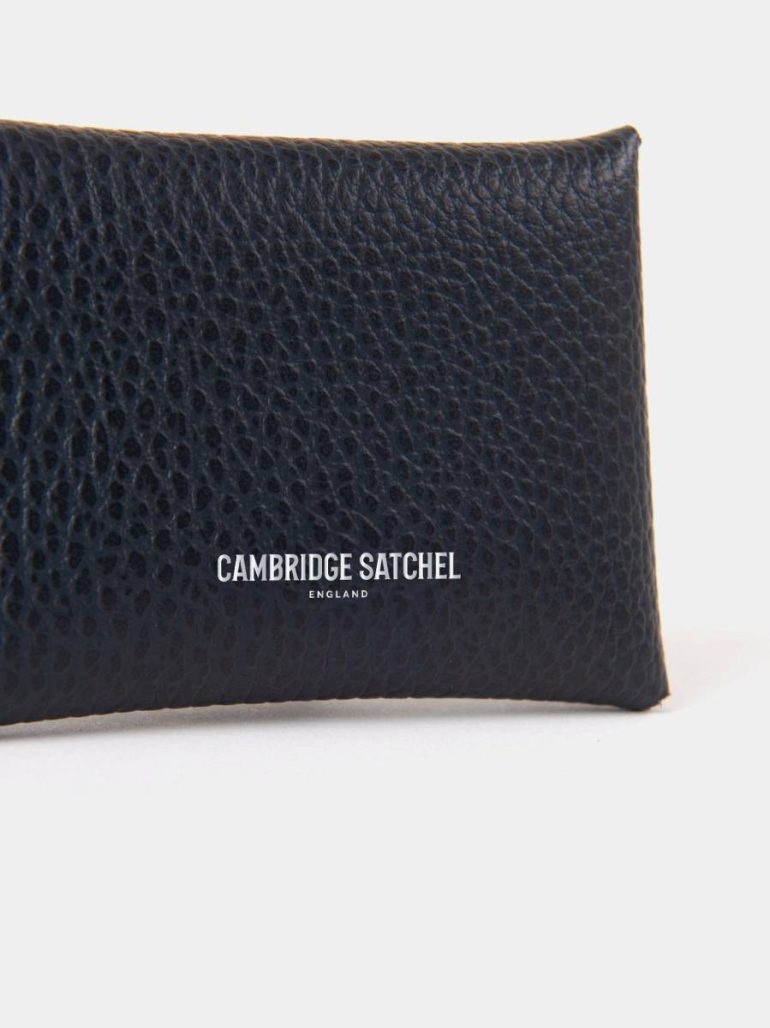 Crossbody Women Cambridge Satchel The Mini Purse - Navy Celtic Grain - Image 5