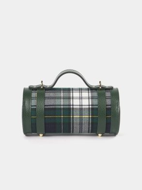 Crossbody Women The Mini Bowls Bag - Racing Green Celtic Grain & Campbell Tartan Cambridge Satchel - Image 4