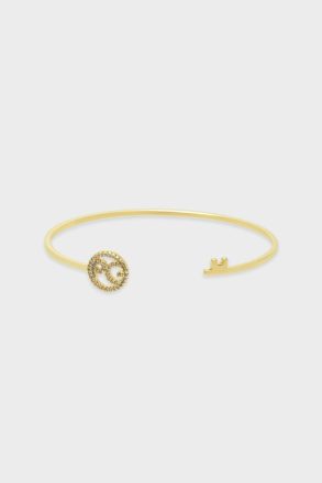 Crystal Pg Keys Cuff Purificacion Garci Gold Women