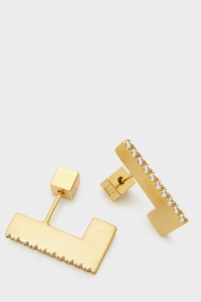 Crystal Purificacion Garci Women Radiant Earrings Gold/Crystal - Image 2