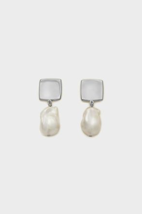 Cubo Earrings Silver Women Purificacion Garci Earrings