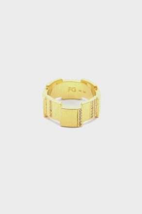 Cubo Ring Women Purificacion Garci Gold Icons