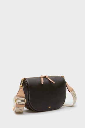 Dark Brown Crossbody Bags Combinación Única Crossbody Bag Purificacion Garci Women - Image 2