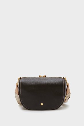Dark Brown Crossbody Bags Combinación Única Crossbody Bag Purificacion Garci Women - Image 4