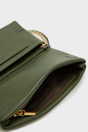 Duplo Crossbody Bag Crossbody Bags Women Purificacion Garci Light Khaki Green - Image 4