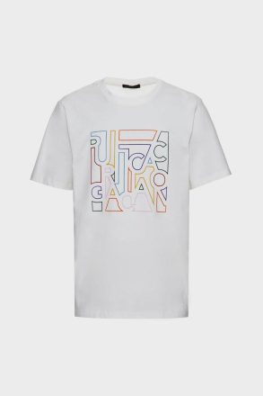 Ecru Pg Lines Print T-Shirt T-Shirts Purificacion Garci Men - Image 5
