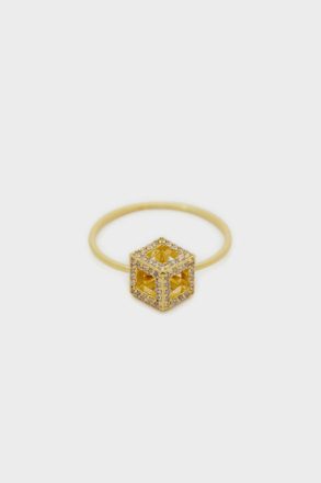 Euler Ring Gold/Crystal Purificacion Garci Icons Women