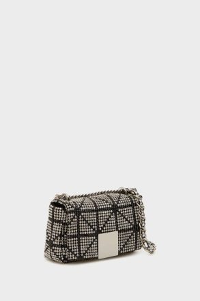Evening Crystal/Black Homenaje Acolchado Crossbody Bag Purificacion Garci Women - Image 2