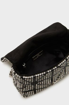 Evening Crystal/Black Homenaje Acolchado Crossbody Bag Purificacion Garci Women - Image 3