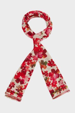 Florianopolis Wool Scarf Red/Beige Purificacion Garci Scarves Women - Image 2