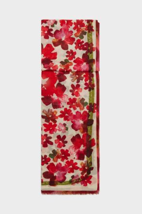 Florianopolis Wool Scarf Red/Beige Purificacion Garci Scarves Women