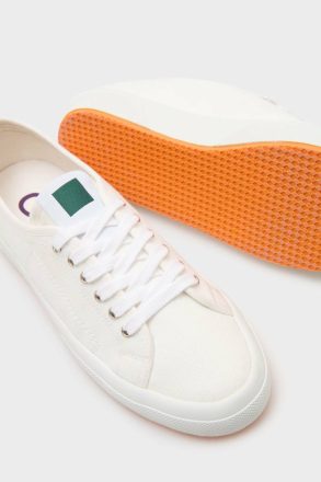 Gambito Canvas Sneakers Purificacion Garci Sneakers Men White - Image 3