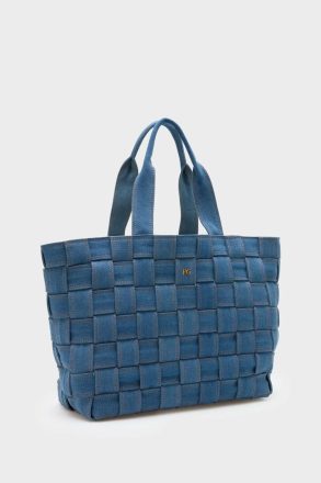 Gambito Handbag Denim Blue Women Handbags Purificacion Garci - Image 2