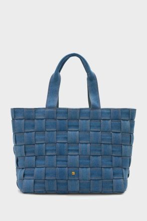 Gambito Handbag Denim Blue Women Handbags Purificacion Garci - Image 4