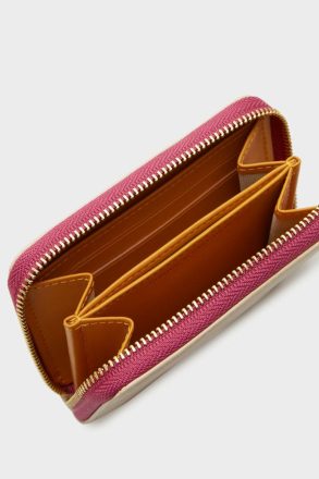 Gardenia Purificacion Garci Homenaje Acolchado Zipped Japanese Wallet Women Small Wallets - Image 2