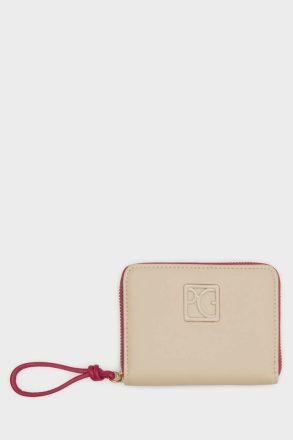Gardenia Purificacion Garci Homenaje Acolchado Zipped Japanese Wallet Women Small Wallets