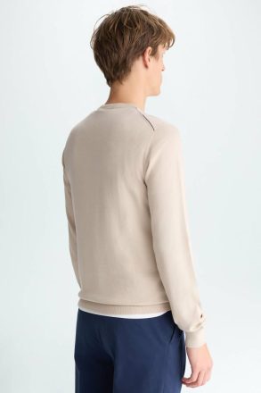Geometry Pima Cotton Sweater Sweatshirts Gris Piedra/Multicolor Men Purificacion Garci - Image 3