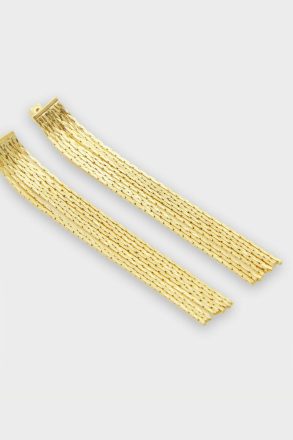 Gold Cleo Earrings Earrings Purificacion Garci Women - Image 2
