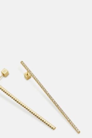 Gold/Crystal Radiant Earrings Women Purificacion Garci Earrings - Image 2