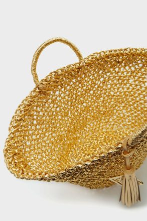 Gold Purificacion Garci Capazo Handbag Handbags Women - Image 3
