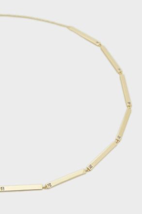 Gold Radiant Necklace Purificacion Garci Women Crystal - Image 2