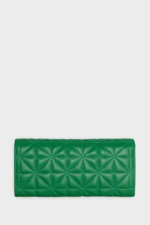 Grass Green Women Large Wallets Purificacion Garci Homenaje Acolchado American Wallet - Image 3