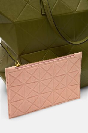 Green Women Origami Zipped Shoulder Bag Shoulder Bags Purificacion Garci - Image 3