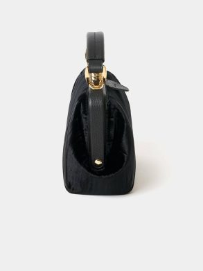 Handbags Cambridge Satchel The Mini Sophie - Black Velvet Women - Image 5