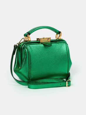 Handbags Cambridge Satchel The Mini Sophie - Wicked Green Metallic Women - Image 3