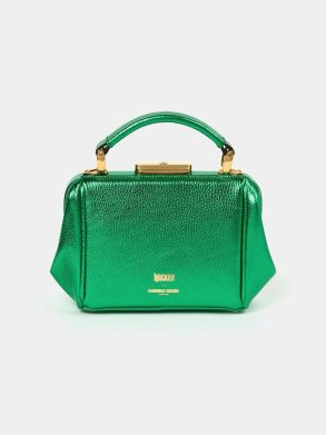 Handbags Cambridge Satchel The Mini Sophie - Wicked Green Metallic Women - Image 4