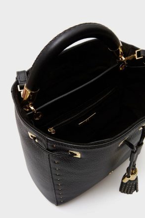 Handbags Purificacion Garci Women Samburu Bucket Bag Black - Image 3