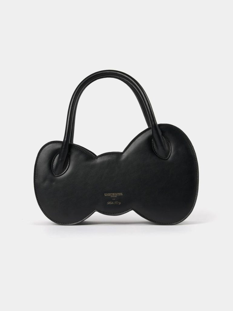 Handbags The Hello Kitty Bow Bag - Black Women Cambridge Satchel - Image 5